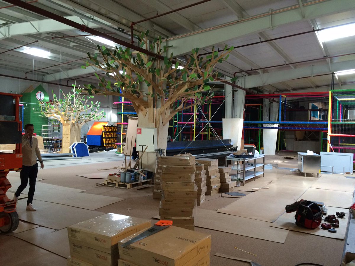Van koekjesfabriek, naar keukenwinkel, nu speelparadijs in wording! #trots #vastgoed #sliedrecht