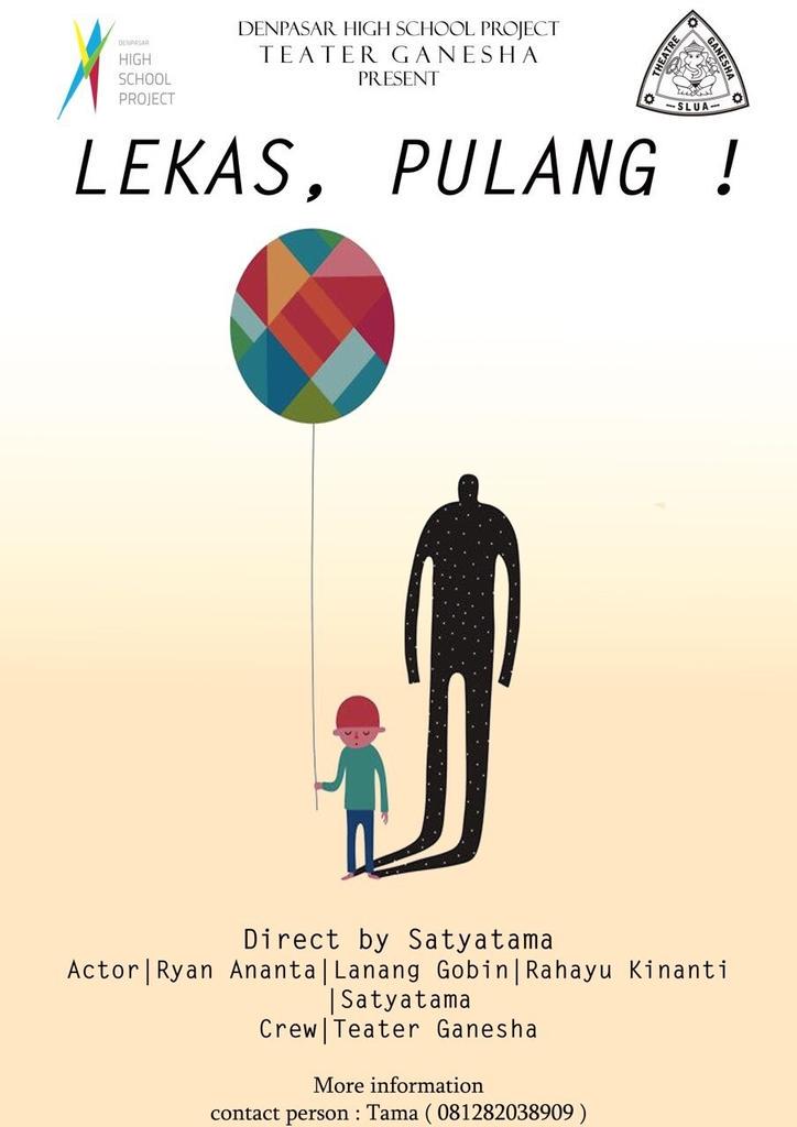 Ayo bantu vote THEATER GANESHA SMA ( SLUA ) Saraswati 1 Denpasar di akun instagram @highschoolproject