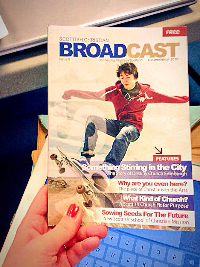 mapmission's tweet photo. Learning about print media and marketing #shoestringmedia #scottishchristianbroadcast - strong image is important! http://t.co/f1RsZboboK