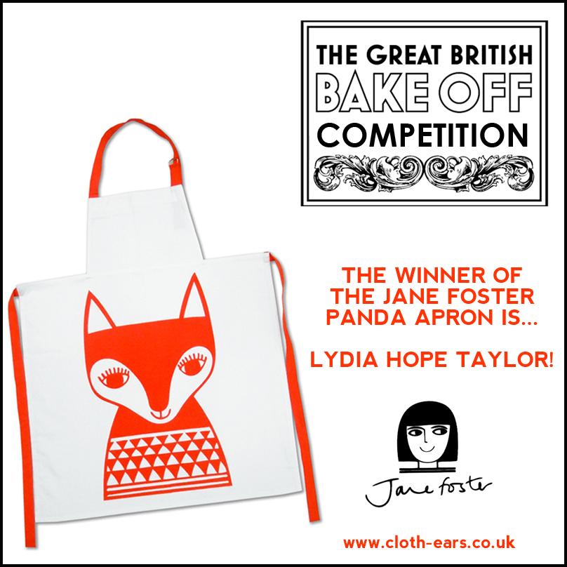 The winner of our Great British Bake Off Competition is...Lydia Hope Taylor! #gbbocomp11 #gbbo <a href="/BritishBakeOff/">British Bake Off</a>