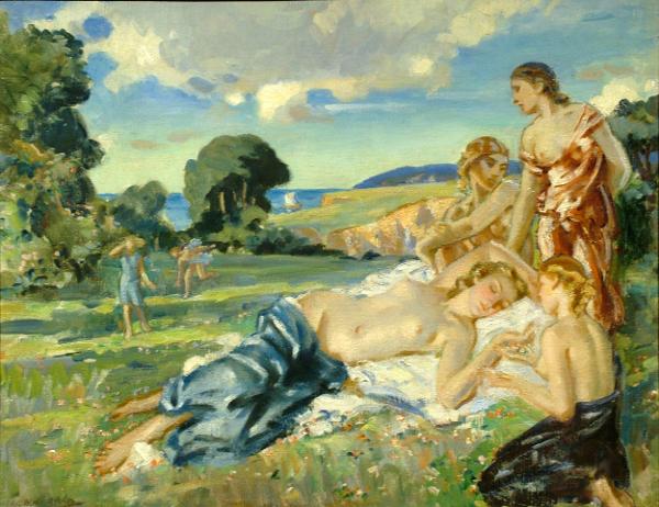gialele's tweet photo. Wilfred Gabriel de #Glehn (1870 - 1951) #Art
#Arte #SapereCondiviso http://t.co/MJJhiSMK8g