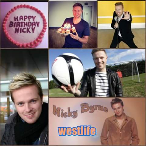 Happy birthday once again nicky byrne we love you 