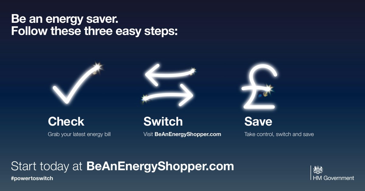 EnergySvgTrust's tweet image. Find out how you could save £££s #powertoswitch Visit bit.ly/P2Switch