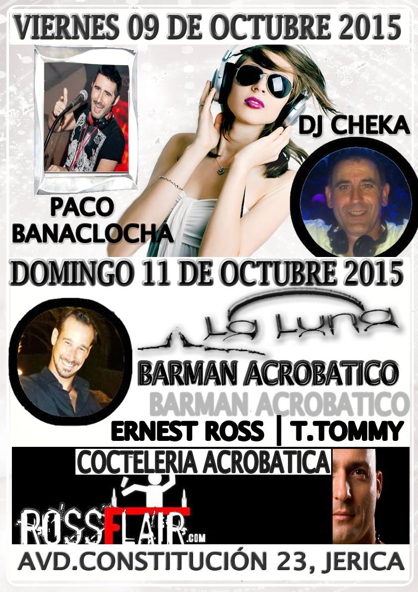 PacoBanaclocha's tweet photo. ¡Esta noche la liamos en La Luna (Jérica) con el señor Checa &amp; company! http://t.co/WjPekP0rli