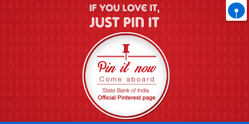 State Bank of India on Twitter: 'State Bank of India is now on Pinterest.  Come aboard! Pin us at https://t.co/KCOxzQfsS3 http://t.co/qzJS94E3fA' /  Twitter