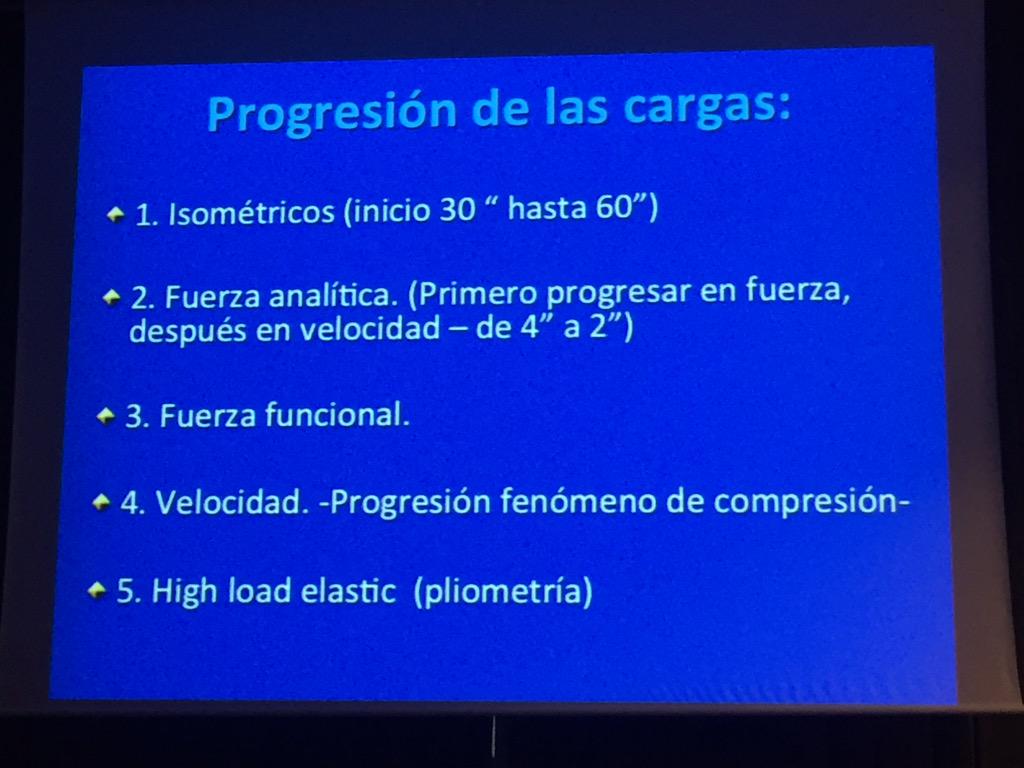 Agudofernandez's tweet image. Cosmorera:Progresion de cargas #SETOC2015  @drSainzdMurieta @doress2001 @drasilviaramon @JaviLindeCot #MTNECOSEP