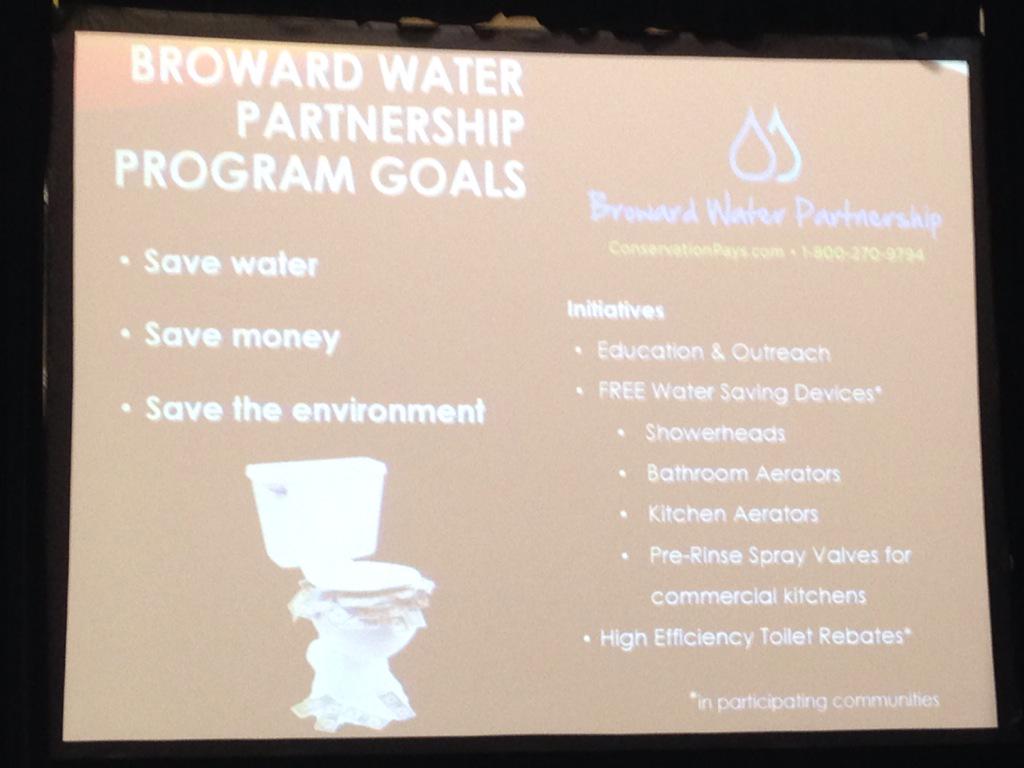 MiamiUrbanHort's tweet photo. .@BrowardSavesH2O's Samantha Baker highlights what @BrowardCounty is doing to save water & energy #GoSolarFest http://t.co/cJU1SNLwe9