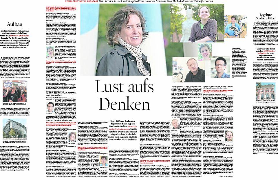 HPI_DE's tweet image. Heute auf der @PNN_de #Studienstart-Sonderseite: Unser Fachgebiet #AlgorithmEngineering! -  pnn.de