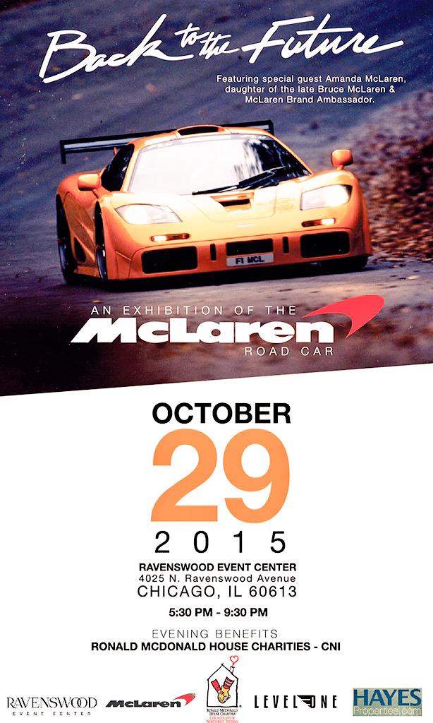 level1events's tweet image. #McLaren collection of road cars revealed with Amanda McLaren! Reserve your tickets: rmhccni.org/mclaren