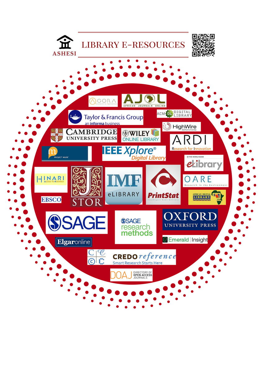 AshesiLibrary's tweet image. Start finding credible articles for your research papers and class assignments with @AshesiLibrary eResource database