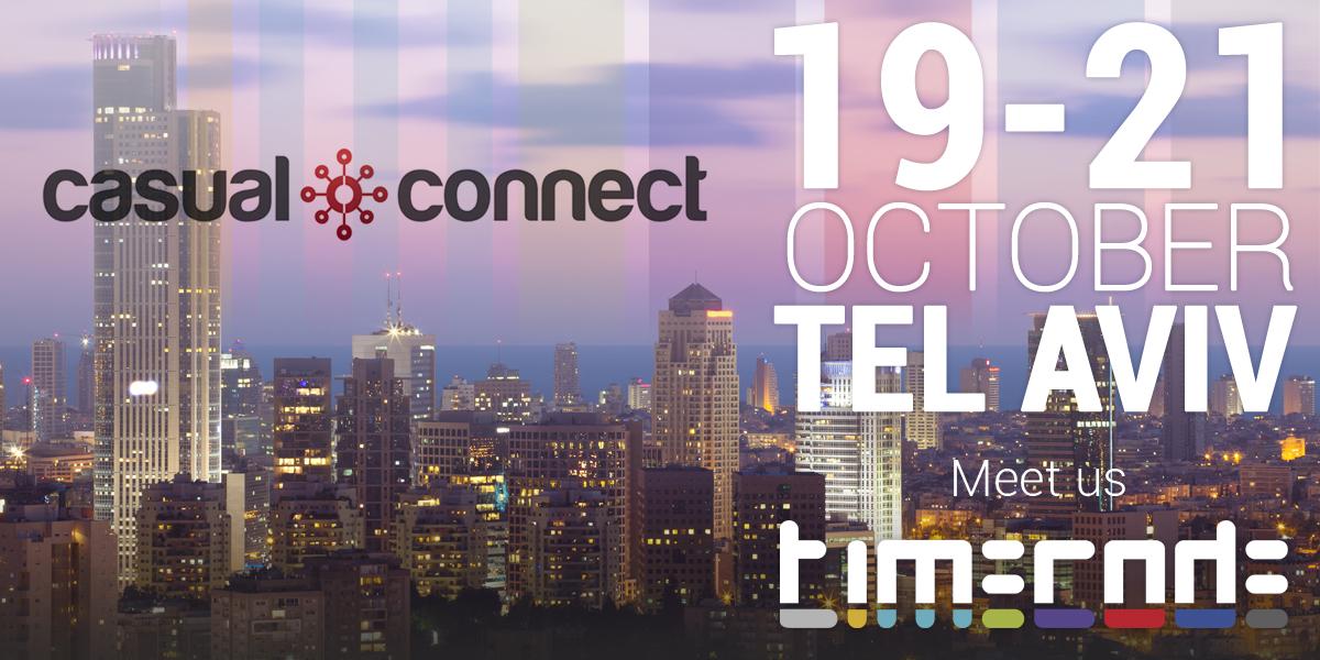 Timecode_LLC's tweet image. 19-21Oct - @CasualConnect is coming and we will be there! Let&apos;s meet! Please contact us at bizdev@timecode.com #games