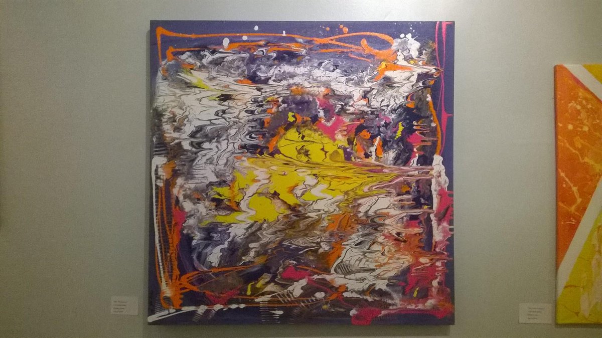 Buschlive's tweet image. Acrylic, "Perspectives", by Sarah Jordan 2015 (featured at E.S.T.A. Art Gallery)
#art #painters #artists #artwork :)