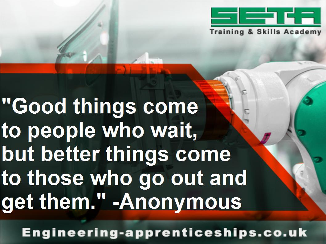 SETA1966's tweet photo. Good things come to people who wait, but better things come to those who go out and get them. -Anonymous #success http://t.co/nMB6KnObaF