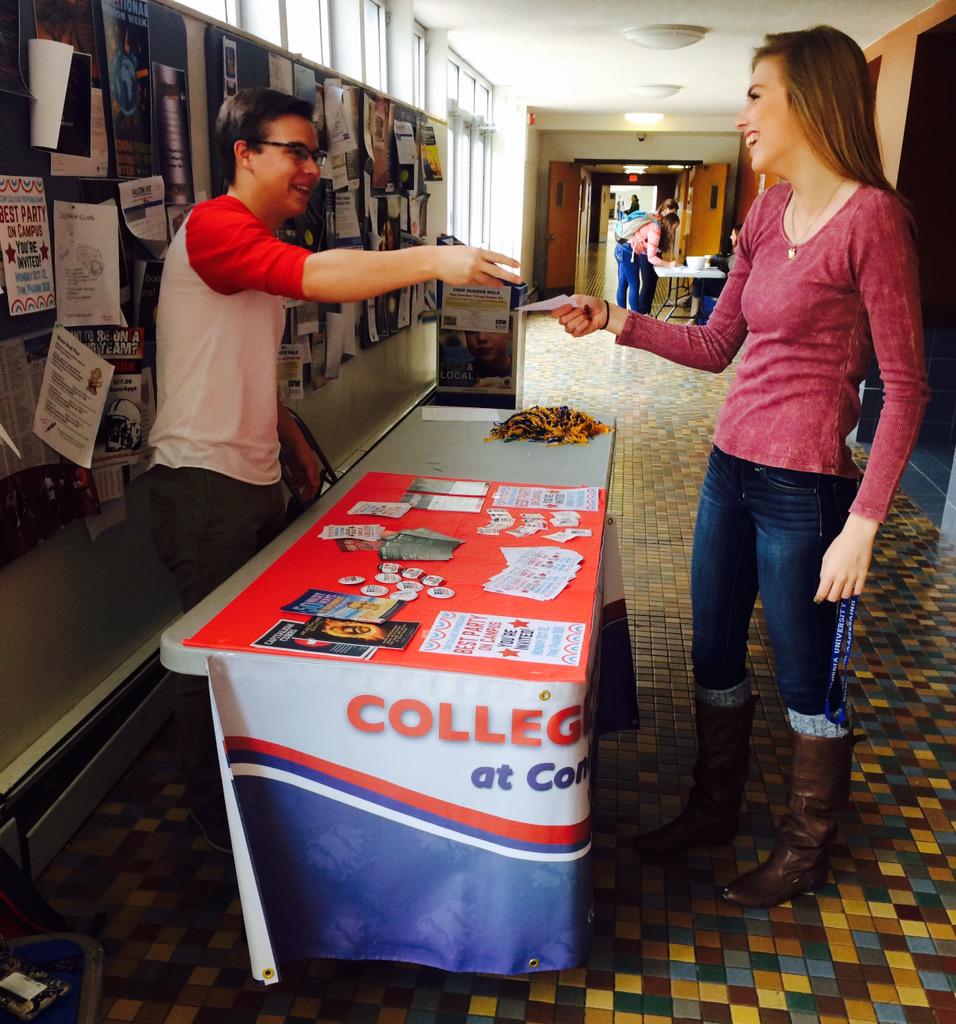CUWCRS's tweet photo. Come visit our table!!! #bestpartyoncampus #cuwcrs http://t.co/ssA2B4fDjj