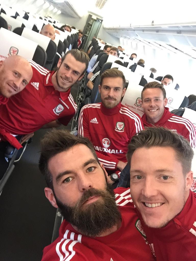 GarethBale11's tweet photo. Bosnia bound! ✈️⚽️ http://t.co/68X3RIjCjM