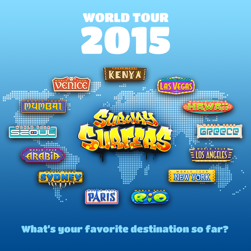 Subway Surfers - World Tour Destinations 