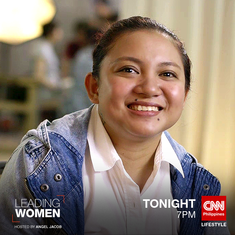 CNNPHLifestyle's tweet photo. Join Angel Jacob and guest Antoinette Jadaone on Leading Women tonight. #CNNPHLeadingWomen http://t.co/yfJmD60JLK