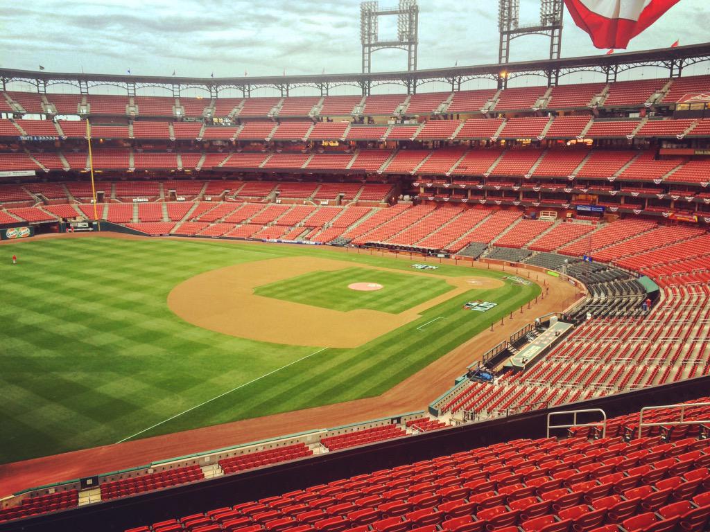 Cardinals's tweet photo. It's here... #NLDS #Game1 #12inSTL http://t.co/gjbZnJDyhw