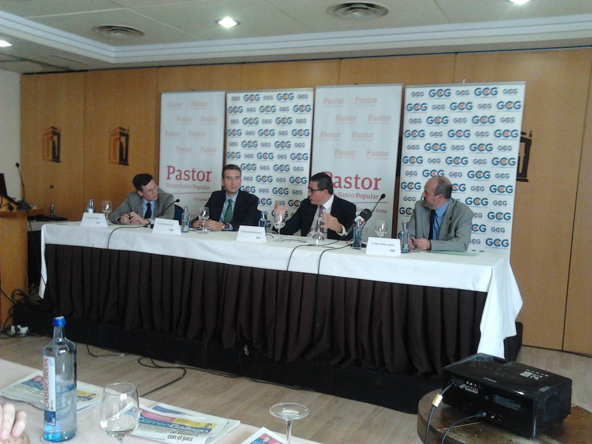 Jorge Montero, director Industrial de #Televes, en la jornada 'Industria 4.0', en Santiago de Compostela.