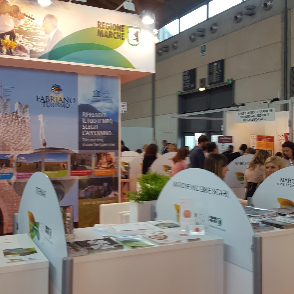 MarcheAndBike's tweet photo. TTG Rimini - Stand Regione Marche
#marcheandbike #destinazionemarche http://t.co/vvE5JvmGmQ