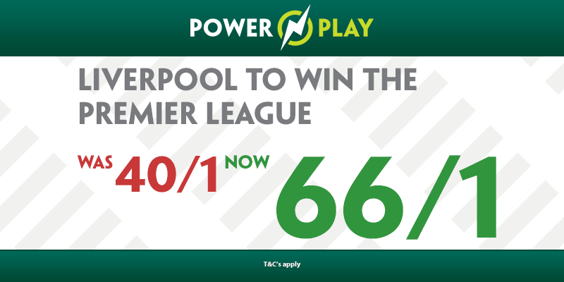 paddypower's tweet photo. With Klopp in at the Kop, we've a HUGE enhancement for #LFC to win the title. http://t.co/ZELFDPXc3W #PowerPlay http://t.co/dJgdfmij48