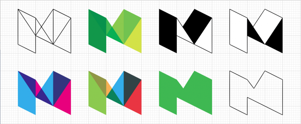 resonate_coll's tweet image. Letter M or N? #DesignIssue The new @Medium branding