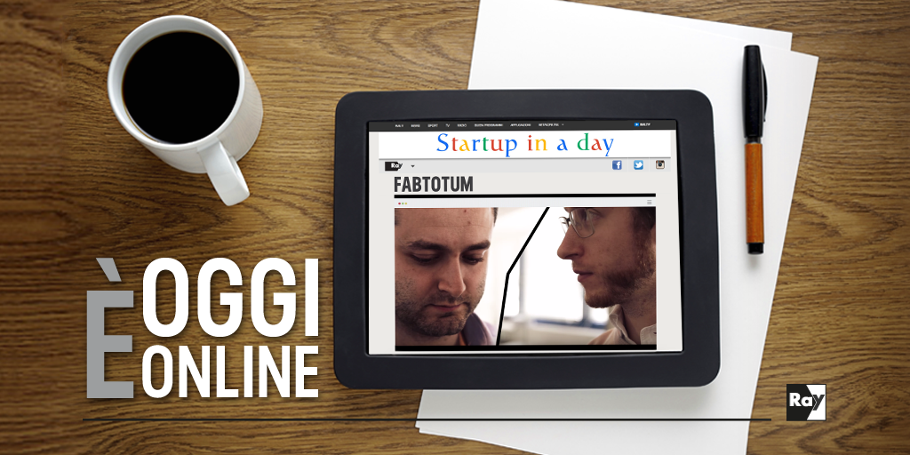 storiediray's tweet photo. Stampare, scansionare, plasmare in 3D.Tutto in @Fabtotum, un dispositivo unico. > http://t.co/icn5K0OQjX #StartupRAY http://t.co/wcZE3vpA3w