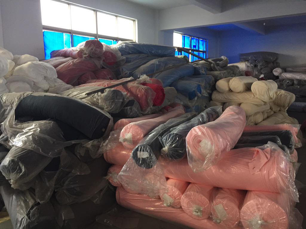 Textile_CN's tweet image. Inventories for sell at great discount all kinds of polyester CVC TC Cotton and Rayon fabric at +34 633493830