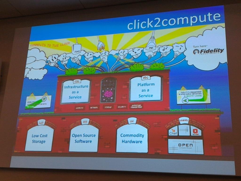 sonoble's tweet image. An introduction to how Fidelity built out their infrastructure #ocpworkshop started with click2compute #oss