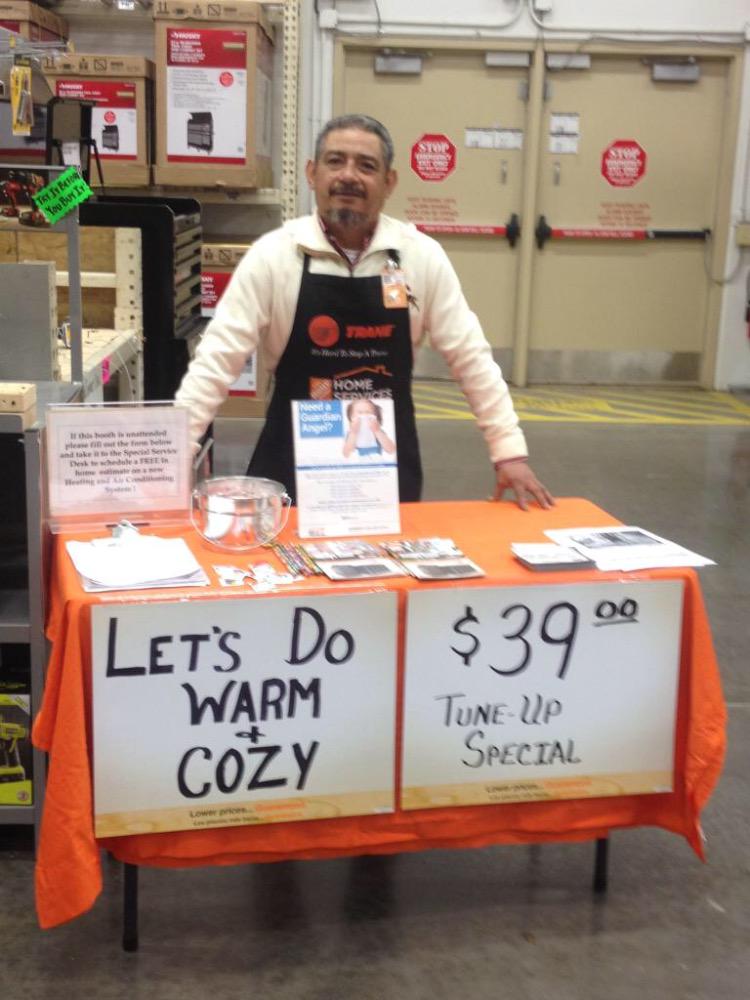 RIP Manuel (our a/c rep).  He was a great guy, loved what he did &amp; was so good at it.  He was THD family❤️