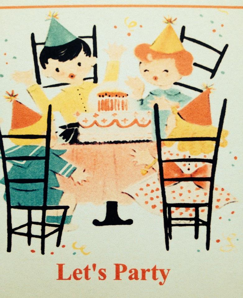 Loving the #retro vibe of the invites we have created for a 5 year old birthday party. Brings back happy memories