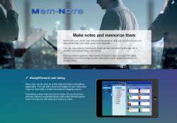 Launch_List's tweet image. Now on LaunchList: Mem-note ift.tt/1RxKEfD #startups