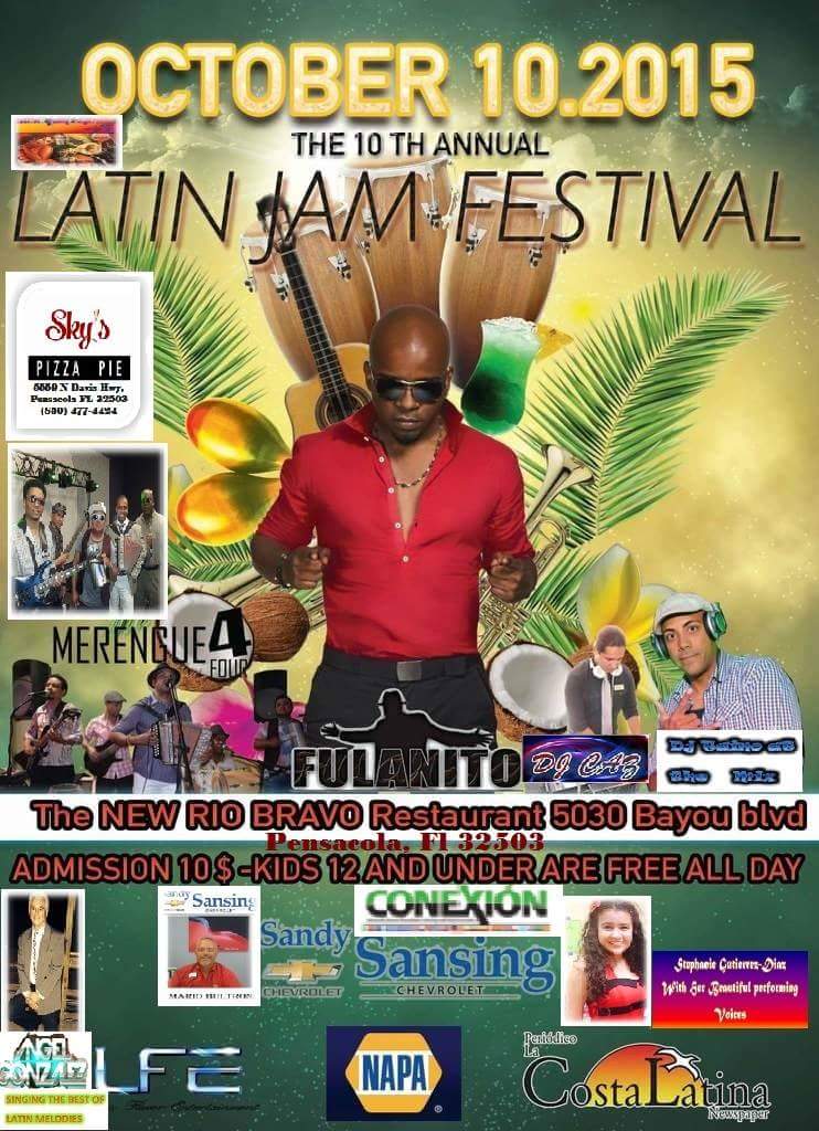 #elunico #zerobulto #fulanito in Pensicola tomorrow. .. nos vemos a ya!!!