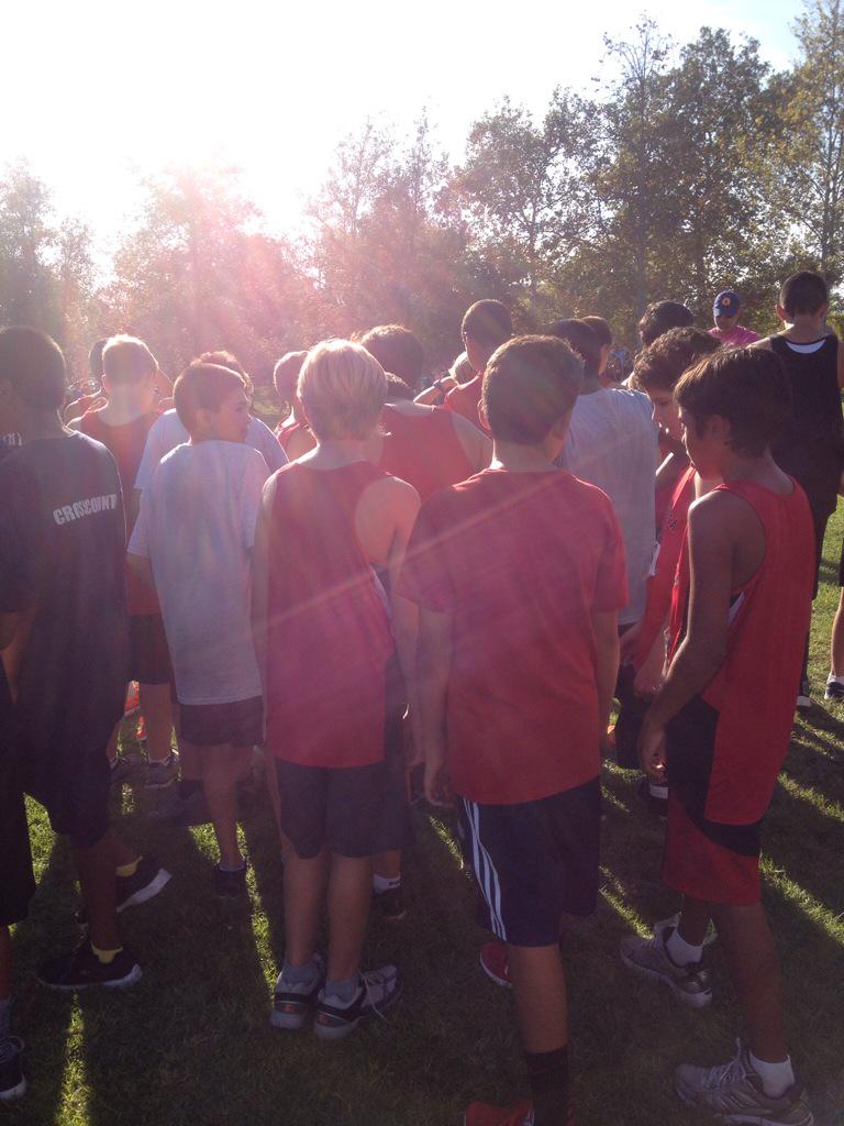 MauckHolly's tweet photo. Yesterday's race at Las Colinas. Rough course, warm weather, great race! @MonteVistaPVSD #intheBullPen http://t.co/Lfe6lboMMG