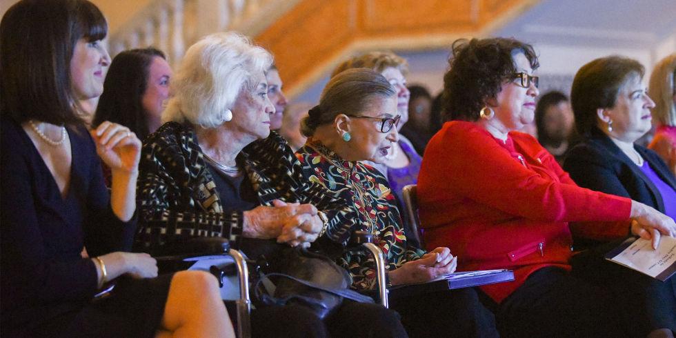ELLEmagazine's tweet photo. "As women achieve power, the barriers will fall." - Sandra Day O'Connor http://t.co/OB4t5qzfFx http://t.co/aG6ee2zeqm