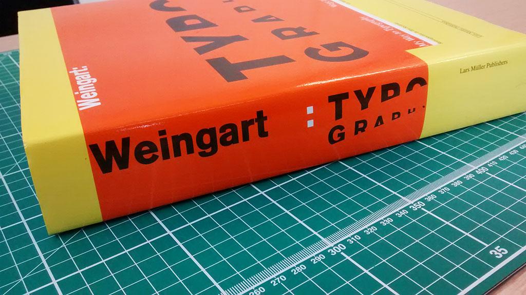 design_etc's tweet photo. Its a biggie today for our #fridaydesignread in the studio with Wolfgang Weingart #typography http://t.co/OP0vDgVkyo