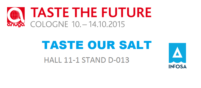 Getting ready for the Trade Show ANUGA

Taste the future
Taste our salt