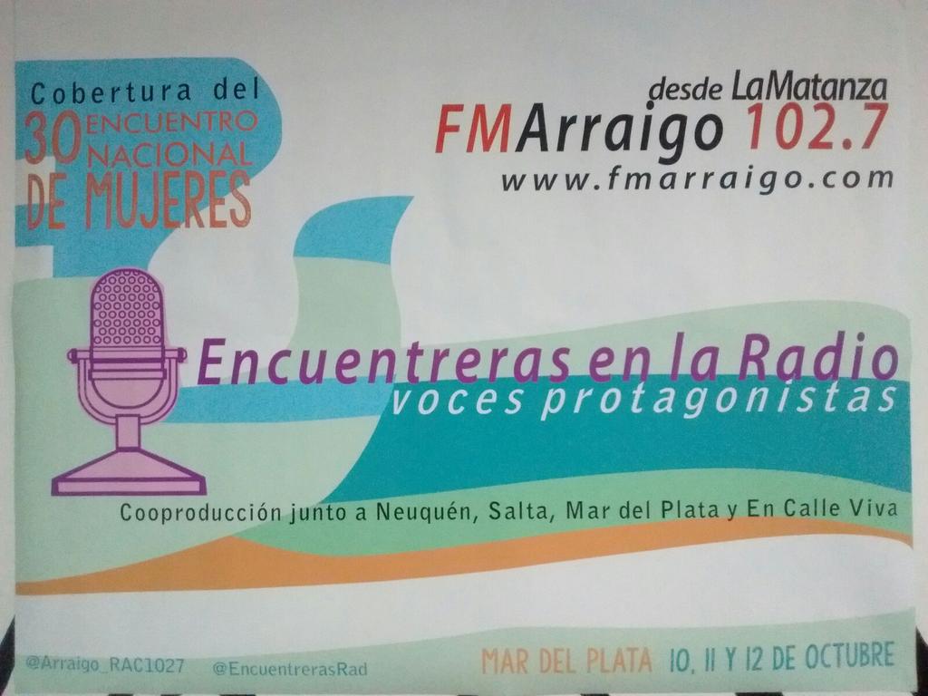 EncuentrerasRad's tweet photo. Así con esta simple imagen se hará presente EncuentrasenlaRadio voces protagonistas en el @30Encuentro2015 a horitas http://t.co/wcmwpqWXGH