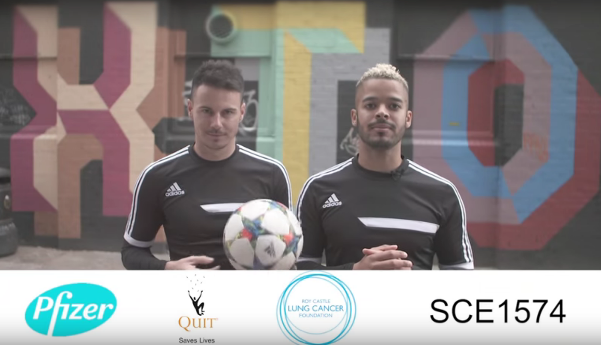 QuitSupport's tweet photo. The @F2Freestylers teamed up with us yet again to showcase their skills! #QuitWithHelp ✨
http://t.co/RkhKy9ETu6 http://t.co/HznSUoiAtG