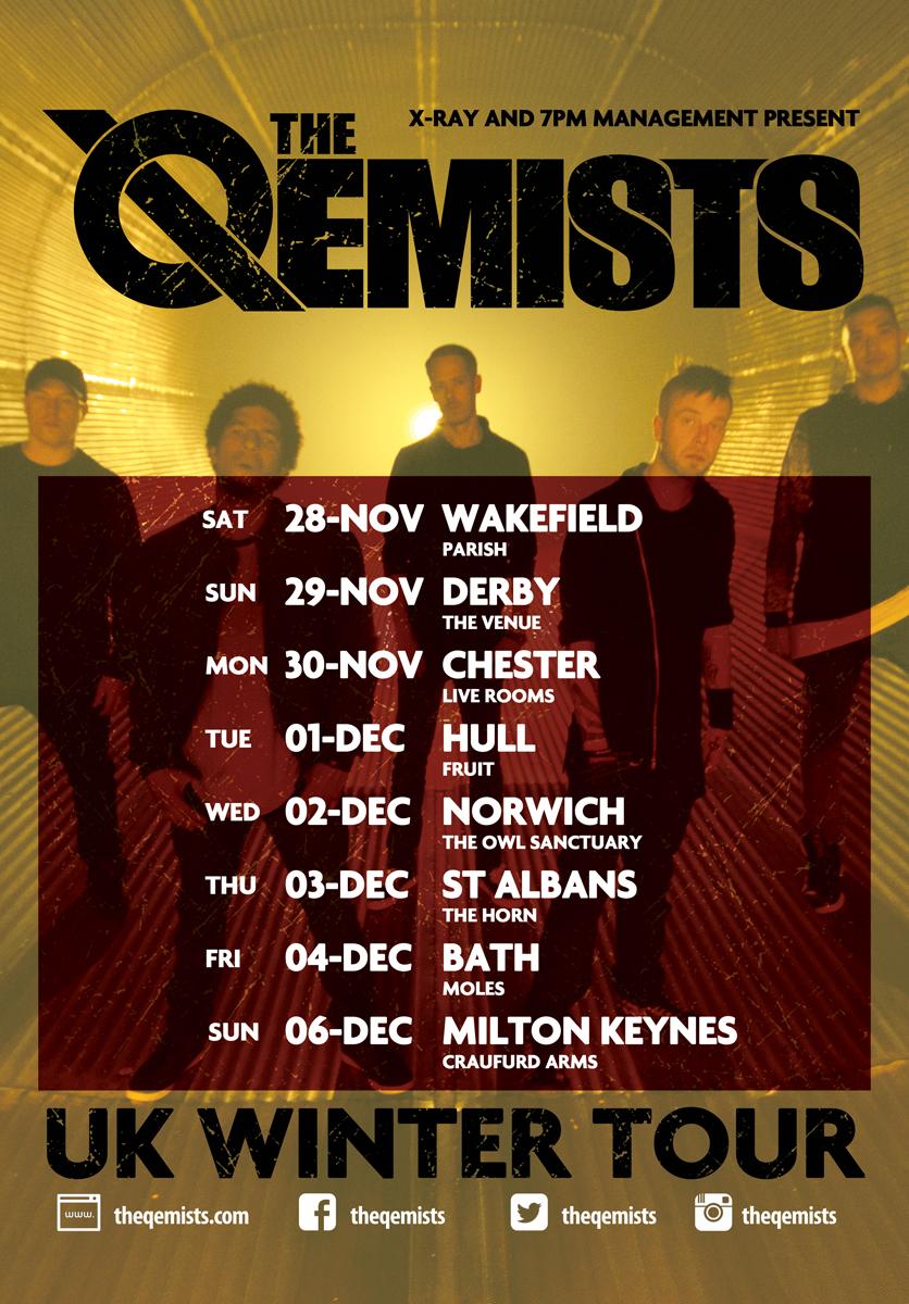 Hyped to announce the following UK tour dates, hitting some towns we missed earlier this year! Tix on sale next week!