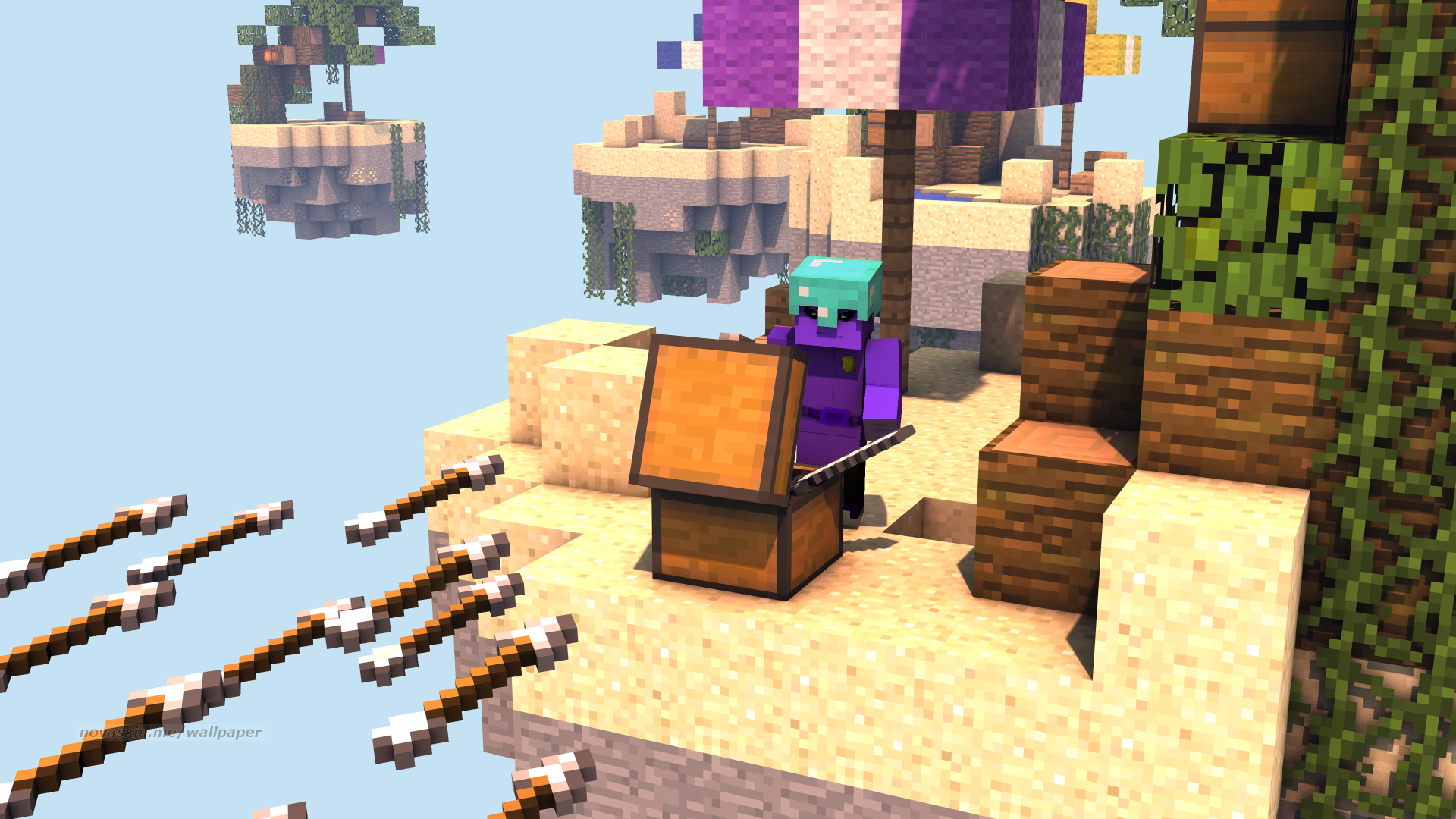 Nova Skin on X: New #wallpaper! Sky Wars    / X