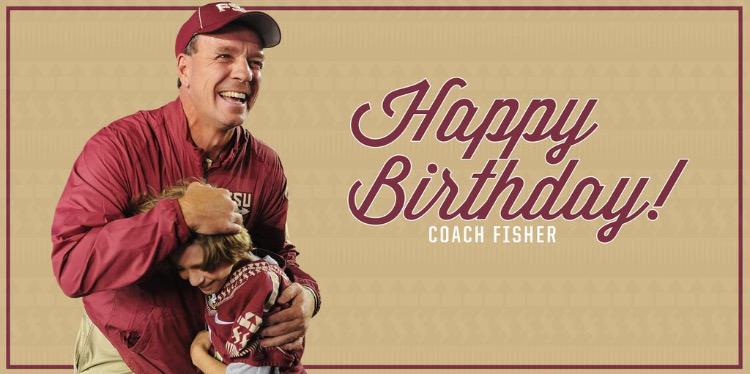 REmessage to wish Coach Jimbo Fisher a Happy Birthday! 