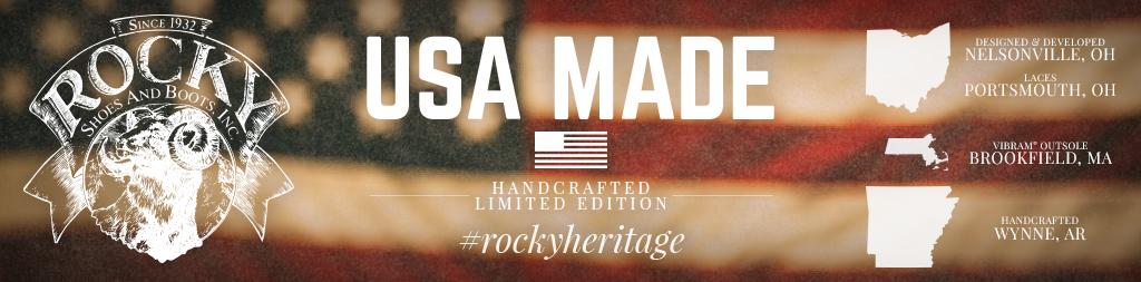 Check out our #USAMade, #LimitedEdition, #RockyHeritage Boots! rockyboots.com/madeinusa