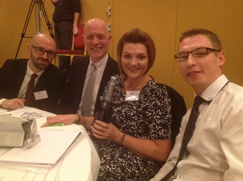 pmas2015's tweet photo. Our big quiz winners at Table 10! @sjmdisney http://t.co/lRWho2Ltzy