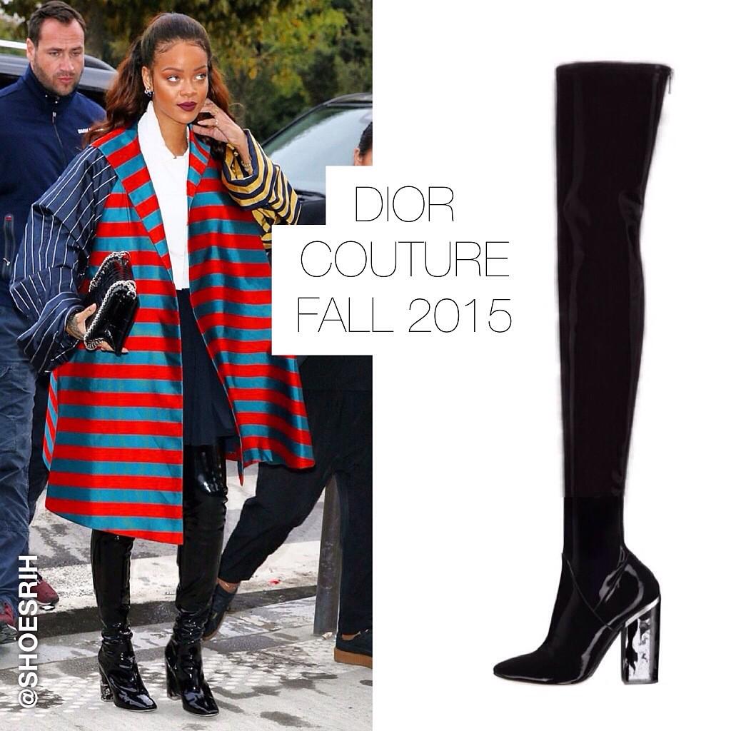 dior vinyl boots