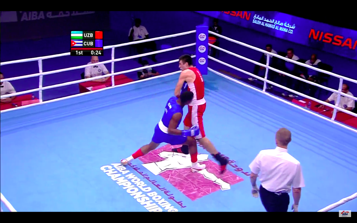 AmericasBoxing's tweet photo. #AIBAWorlds2015 2 Super Heavy (+91kg) #AMBC boxers ring A &amp; B Edgar Ramirez (MEX) &amp; Lenier Pero (CUB). http://t.co/A1Ywk9KPMi