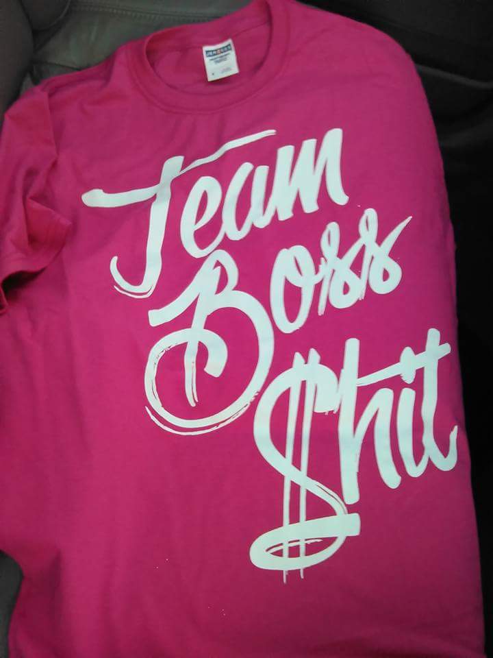 yrnshit's tweet photo. Come get ur shirt n tickets #teambossshit http://t.co/7sTj20M6pP