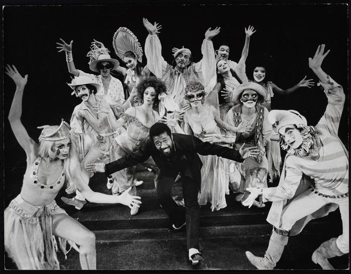 Happy birthday to Ben Vereen, here in \"Pippin,\" 1972. Via 