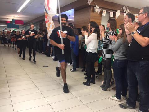 CRUKEventsNW's tweet photo. And the baton has made it to Angel!!! #SU2CRelay complete, massive well done everyone!!! http://t.co/JkEyCzEaie