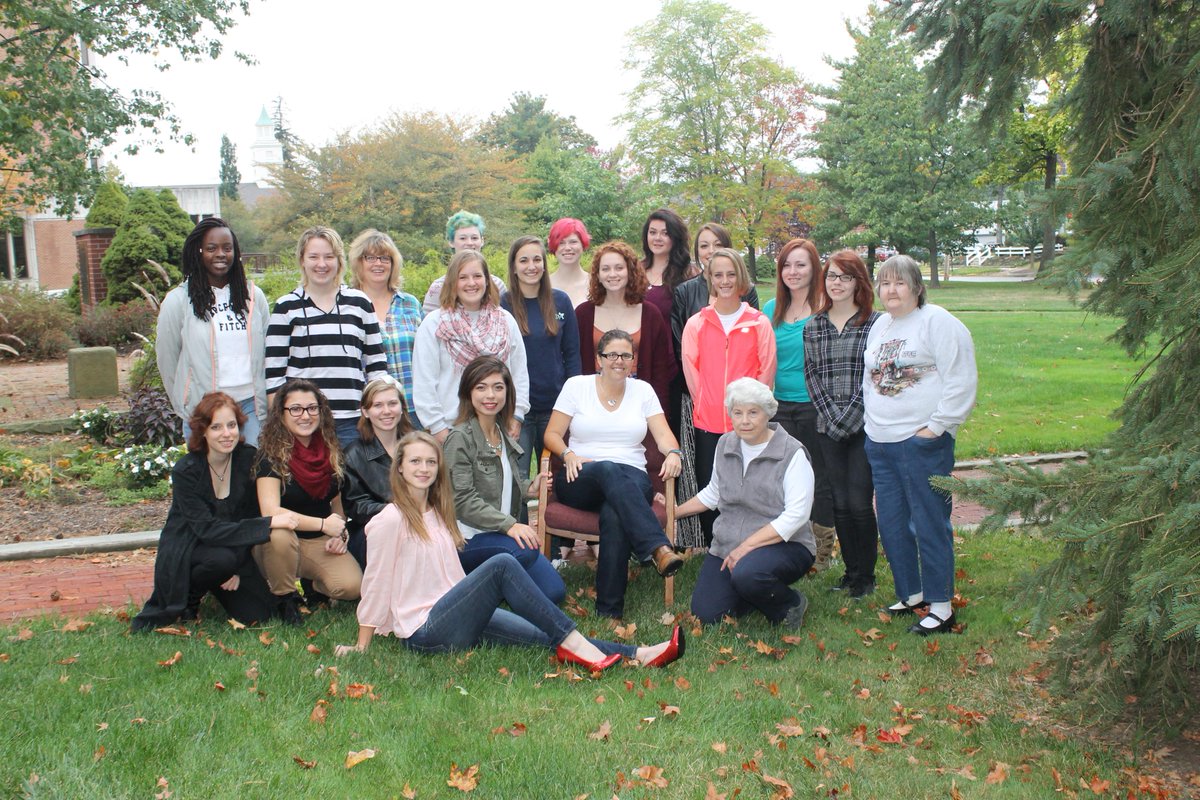 Working on a collaboration with women from Ashland University #firsttweet